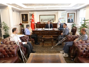Melikgazi’den Bedensel Engelliler Spor Kulübü’ne Destek