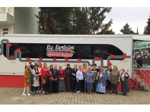 ‘Kız Kardeşim Eğitim Tırı’ Ordulu Kadınlarla Buluştu