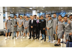 Trabzonspor, İspanya’nın Madrid Kentine Geldi