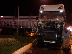 Erzurum’da Trafik Kazası: 2 Yaralı