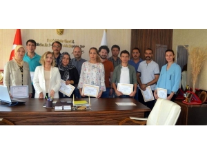 Netcad Eğitimini Tamamlayanlara Sertifikaları Verildi