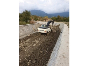 Cide’de Kuz Deresinde Çalışmalar Başlatıldı