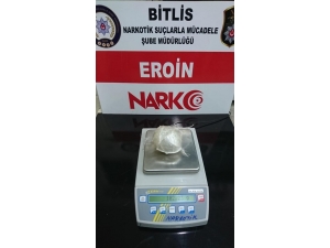 Bitlis’te Uyuşturucu Operasyonu