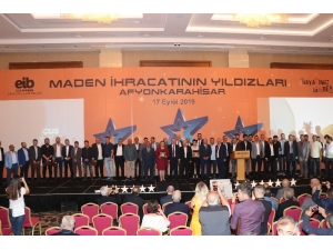 Afyonkarahisarlı Maden İhracatçılarının Gurur Gecesi
