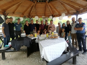 Boyabat Emniyetinden Lösemili Minik Ahmet’e Doğum Günü Sürprizi