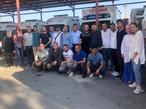 Samulaş’ta İlk Yardım