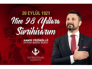 Başkan Yüzügüllü’nün Kutlama Mesajı