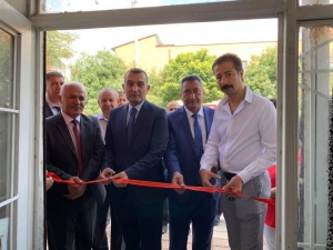 Kaymakam Dinç Adem Mezunlarının İş Yeri Açılışını Yaptı