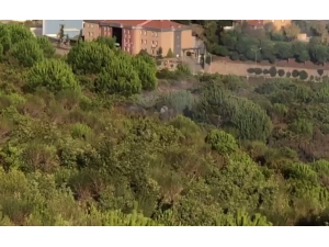 Aydos Ormanı’nda Yangının Çıkış Anı Kamerada