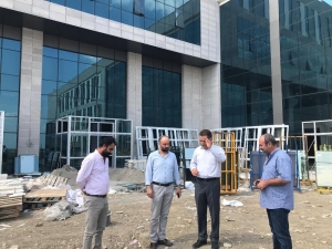 Ceyhan Kaymakamı Yılmaz Yeni Devlet Hastanesini İnceledi