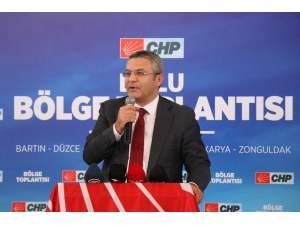 Chp Bölge Toplantısını Bolu’da Yaptı