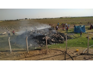 12 Ton Pamuk Küle Döndü