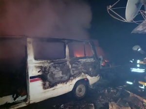 Yatağan’da Araç Yangını