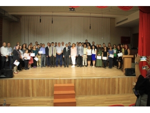 Robotik Kodlama Eğitiminin Sertifika Töreni Düzenlendi