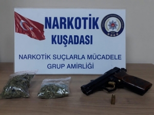 Kuşadası’nda Uyuşturucu Operasyonu