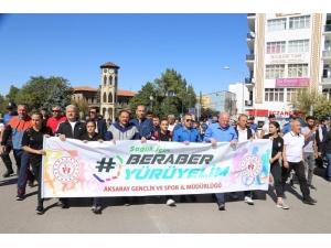 Aksaray’da Avrupa Hareketlilik Haftası Kapsamında Yürüyüş Düzenlendi