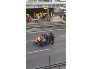 Şirinevler E-5 Karayolunda İntihar Girişimi