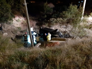 Kontrolden Çıkan Otomobil Şarampole Devrildi: 1 Yaralı