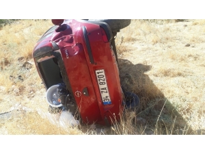 Hurdaya Dönen Araçtan Burnu Bile Kanamadan Kurtuldu