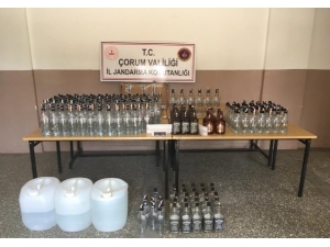 Jandarma’dan Kaçak İçki Operasyonu