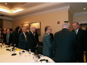 Cumhurbaşkanı Erdoğan, Musevi Vatandaşlarla Görüştü