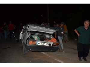 Adana’da Trafik Kazası: 1’i Ağır 2 Yaralı