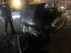 Tekirdağ’da İki Araç Çarpıştı: 1 Yaralı