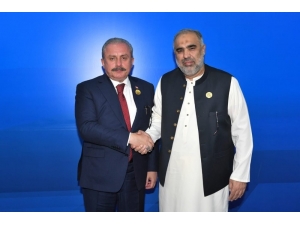 Tbmm Başkanı Şentop, Kazakistan’da Meclis Başkanları Ve Temsilcileri Aile Fotoğrafı Çektirdi