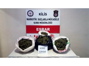 Kilis’te Kubar Esrar Operasyonu