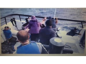 Mehmetçik’in Dev Dalgalar Arasında Göçmen Kurtarma Anı