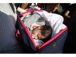 15 Günlük Fatma Bebeği Sahil Güvenlik Kurtardı