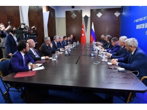 Tbmm Başkanı Şentop, Rusya Devlet Duması Başkanı Volodin’le Görüştü