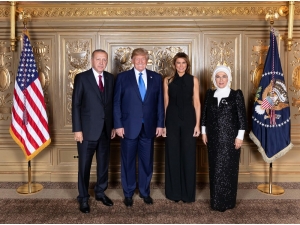 Cumhurbaşkanı Erdoğan, Trump Tarafından Verilen Resepsiyona Katıldı