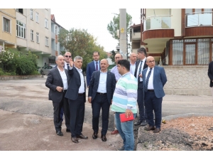 Başkan Söğüt’ten Esentepe Mahallesi’nde İnceleme