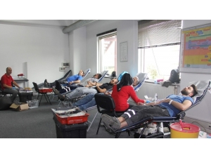 Üçge’de Kan Bağışı Kampanyası