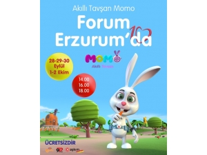 Akıllı Tavşan Momo Forum Erzurum’da