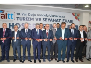 10. Van Doğu Anadolu Turizm Ve Seyahat Fuarı Kapılarını Açtı