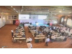 Deprem Sempozyumunda Depreme Böyle Yakalandılar