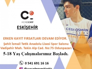 Cedi Osman Academy Eskişehir Açıldı