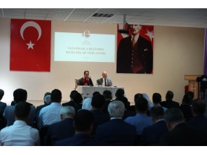 Vali Çakacak, Mihalgazi İlçe Muhtarlarının İstek Ve Taleplerini Dinledi