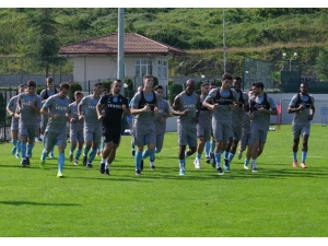 Trabzonspor, Beşiktaş Maçının Hazırlıklarını Sürdürdü