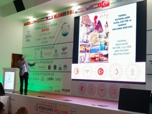 Sındırgı Termal Ve Turizmi Uluslararası Sağlık Zirvesinde Tanıtıldı