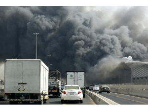 Cidde’de Hızlı Tren İstasyonundaki Yangında 11 Kişi Yaralandı