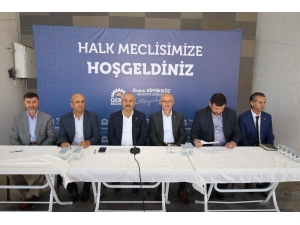 Başkan Büyükgöz, Adem Yavuz’da Vatandaşları Dinledi