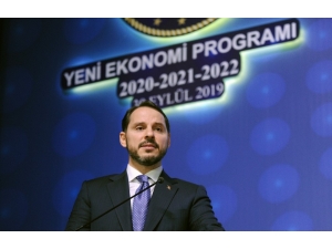 Hazine Ve Maliye Bakanı Berat Albayrak: "2020-2021-2022 Yeni Ekonomi Programı’yla Birlikte Değişim Başlıyor."