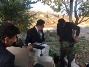 İzmir Büyükşehir Belediyesi’nden Ardahan Belediye’sine Malzeme Desteği