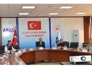 Kilis’te ’’Afetlere Hazırlık Yılı’’ Toplantısı
