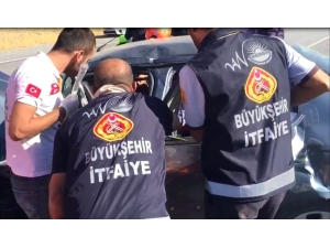 Otomobil Takla Attı: 1 Ölü, 3 Yaralı