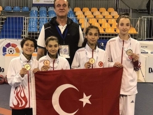 Tekvando Şampiyonasında Avrupa İkincisi Oldu