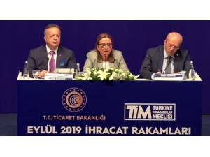 Eylül Ayı İhracat Rakamları Açıklandı (1)